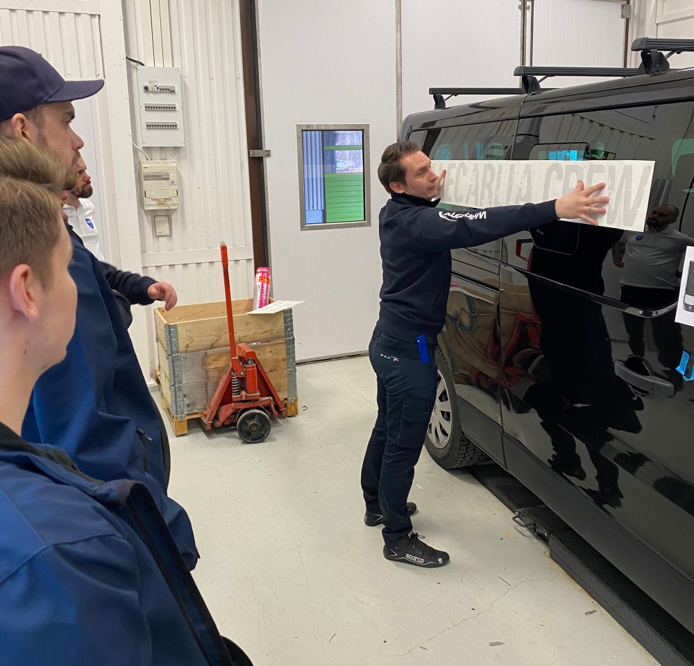 Montering Businesswrap Rickard Eriksson